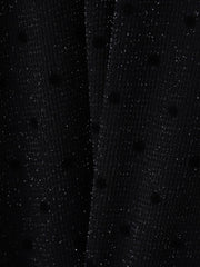 ラメフロッキードットプルオーバー≪手洗い可能≫