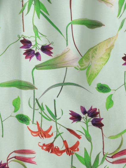 【KEITA KAWASAKI × Viaggio Bluコラボ】リリープリントスカート