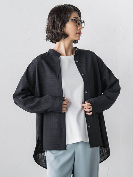 【大きいサイズ】【受注会限定】マルチパターンブラウス