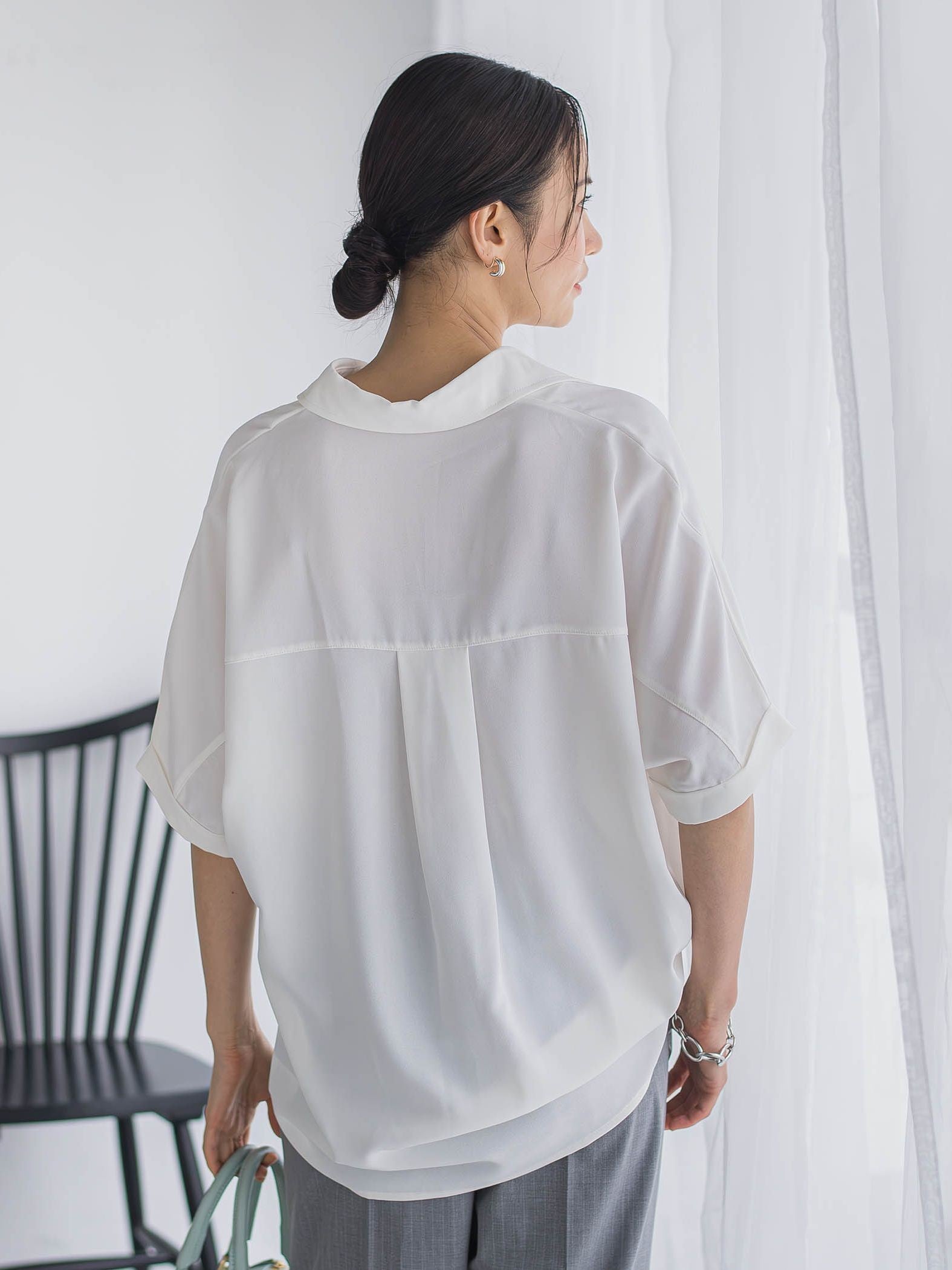 【WEB限定】クールアップブラウス≪セット着用可≫