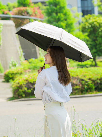 PROTECT U 折りたたみ傘 完全遮光 晴雨兼用