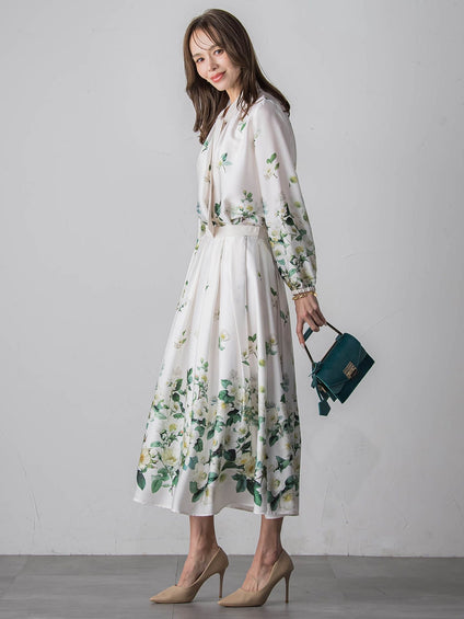 クリスマスローズスカート