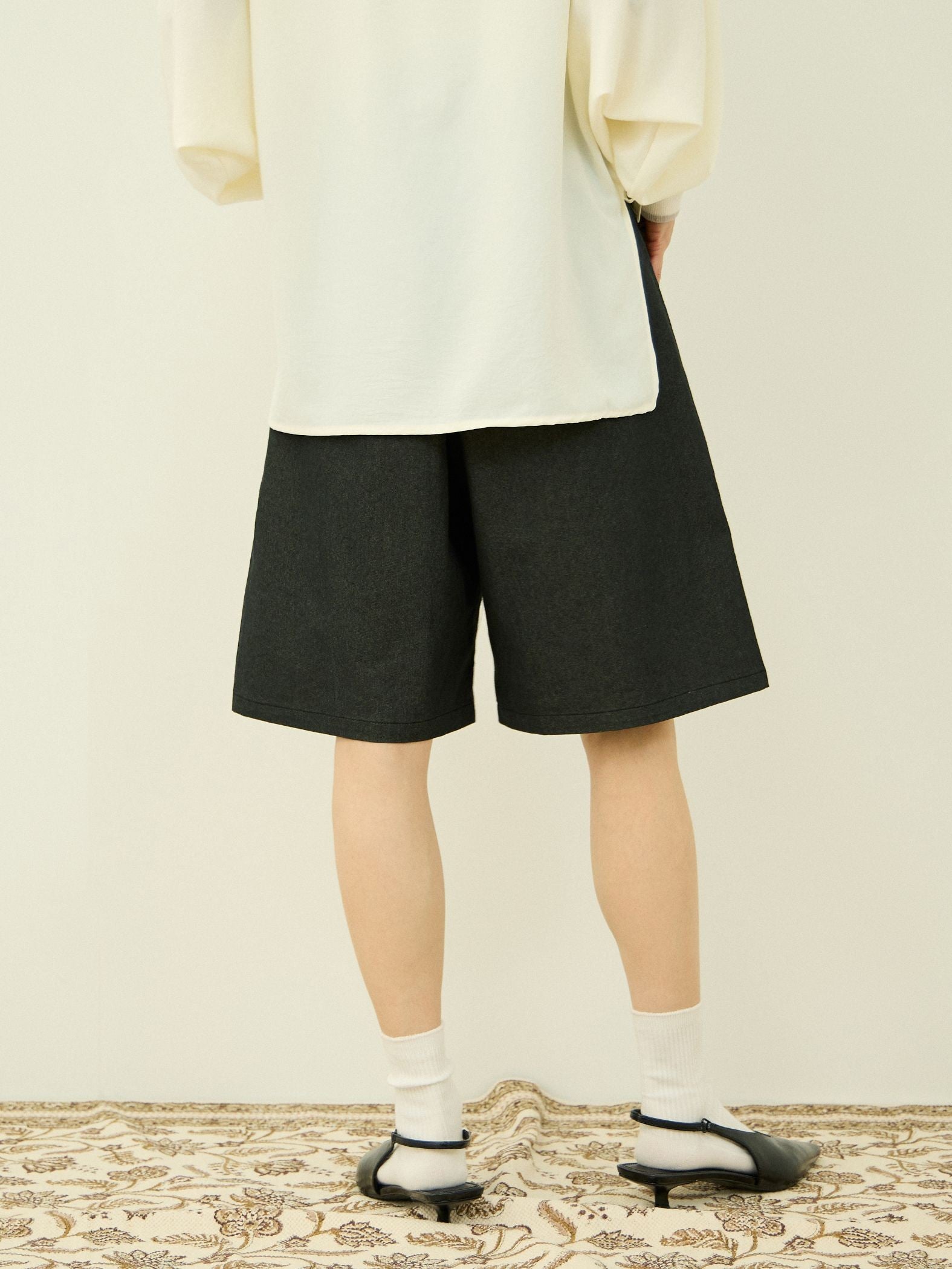 デニムハーフパンツ