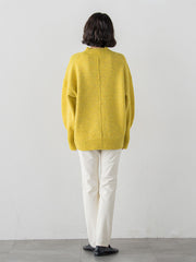 【WEB限定】”毎日頼れる”ゆったりモックネックニット