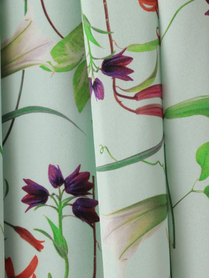 【KEITA KAWASAKI × Viaggio Bluコラボ】リリープリントスカート