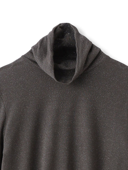 カシミヤシルクシアーラメカットソー≪手洗い可能≫