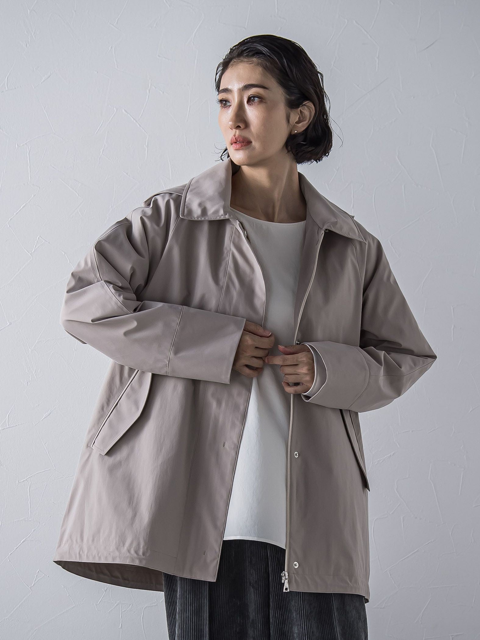 パーテーションダウンステンジャケット≪洗濯機で洗える≫