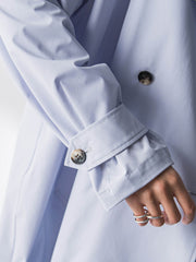 撥水オーバーミドルトレンチコート≪手洗い可能≫