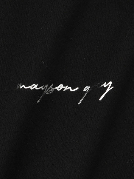 【J Lounge限定 / 新色追加】MAYSON GREYロゴTシャツ≪手洗い可能≫