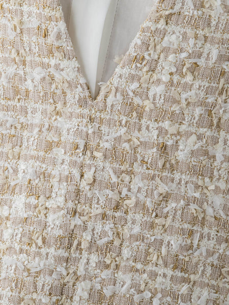 カミュツィードベストブラウス