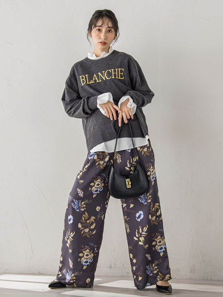 スーパーストレッチロゴニット