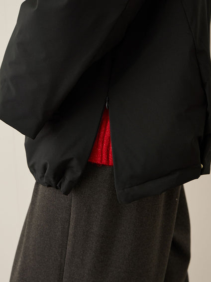 ステッチレスファイバーダウンジャケット