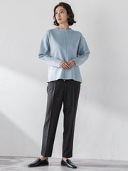 両面起毛2WAYストレッチテーパードパンツ