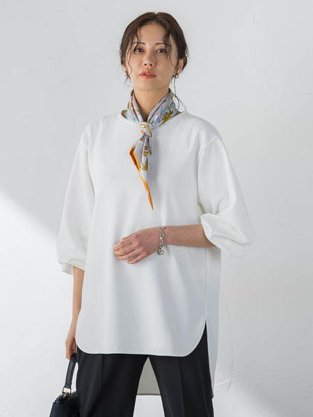 【WEB限定】≪レビュー評価4獲得★≫ ≪大好評につき再々追加生産！≫季節をつなぐ万能Tブラウス