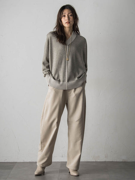 【カタログ掲載・40周年限定】ベロアデニムドロストカーブパンツ≪セットアップ対応≫