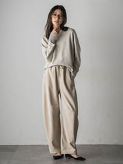 【カタログ掲載・40周年限定】ベロアデニムドロストカーブパンツ≪セットアップ対応≫
