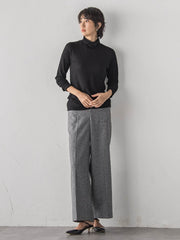 【大きいサイズ/受注会限定】カシミヤシルクシアージャージカットソー