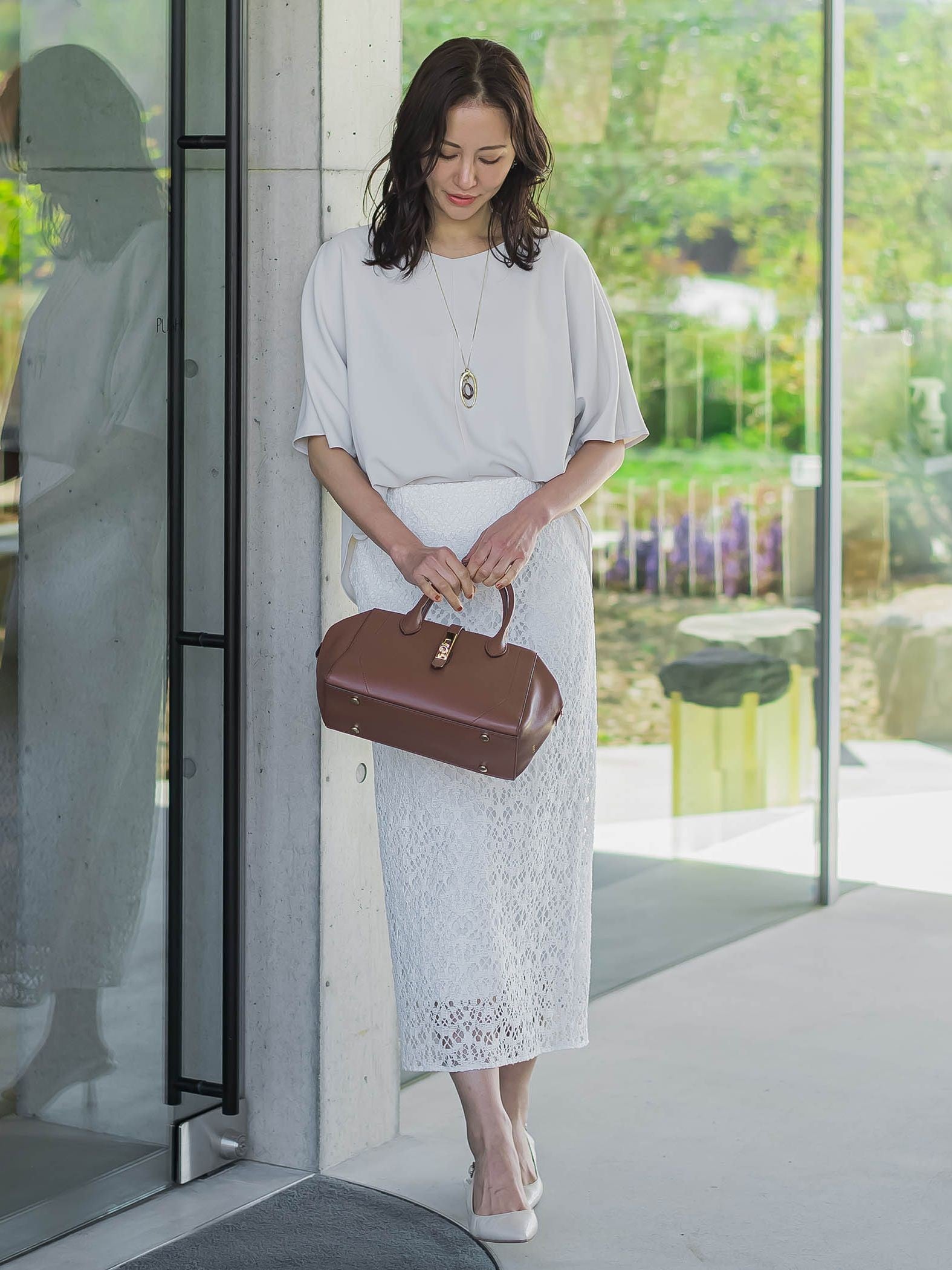 クラシッククロッシェレーススカート