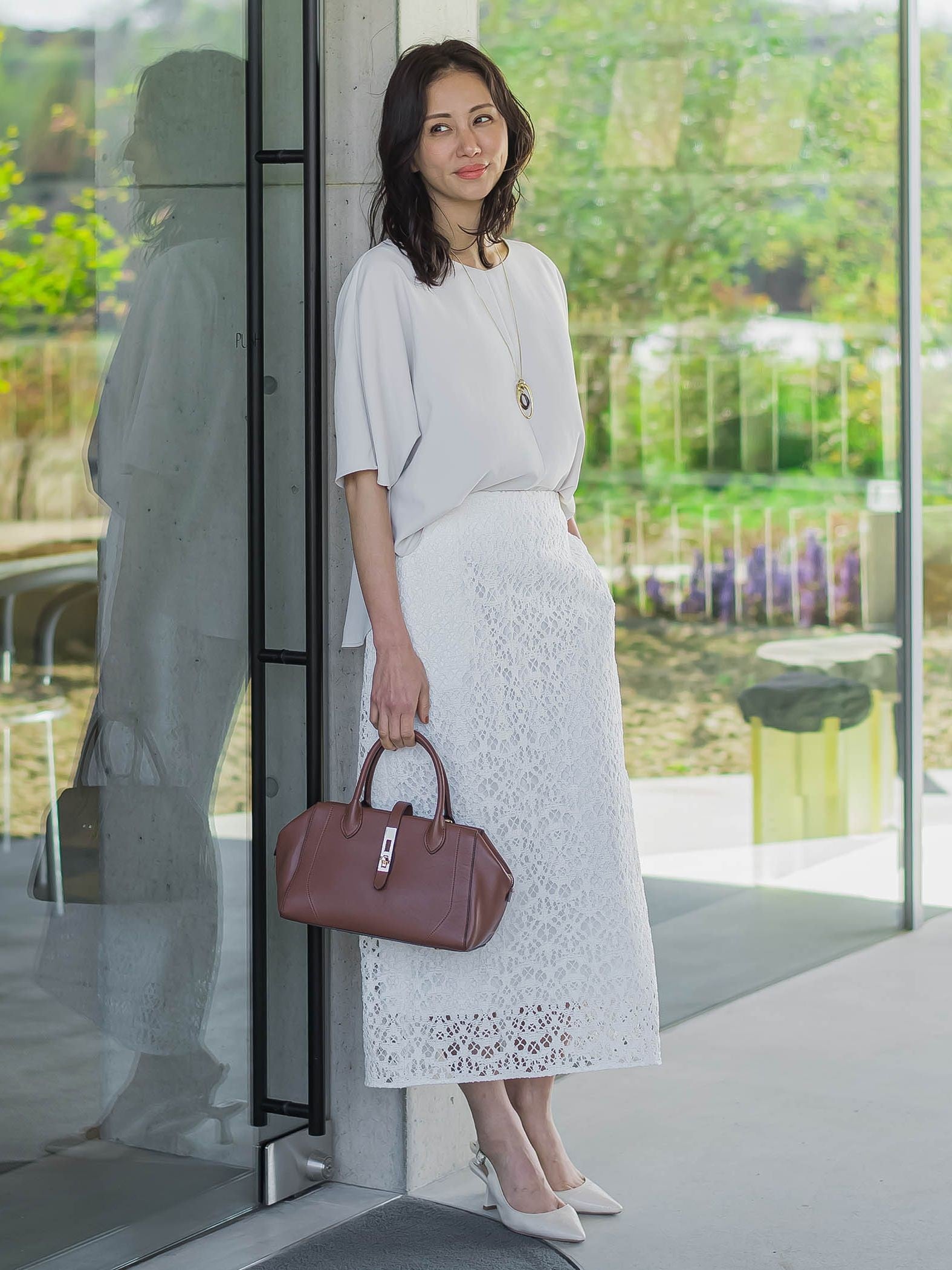 クラシッククロッシェレーススカート