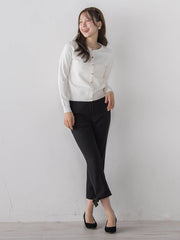 45TH限定≪QCロゴ入り≫マルチ釦ツインニット