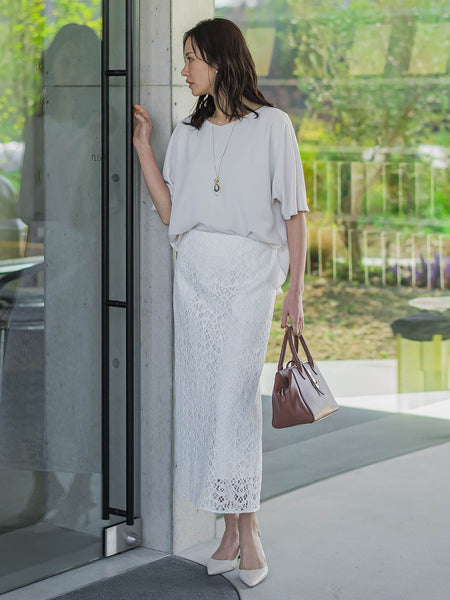 クラシッククロッシェレーススカート