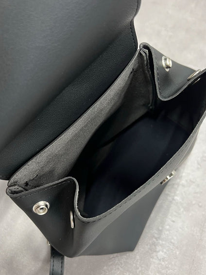 【KOREAN ITEM】フェイクレザーリュックショルダーバッグ