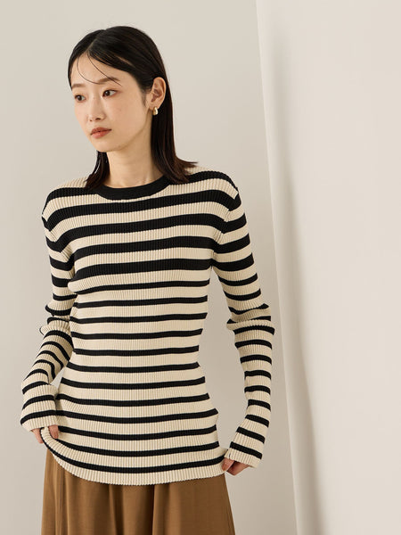 調温クルーネックニット≪手洗い可能≫