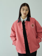 TIGER刺繍ダックジャケット≪手洗い可能≫