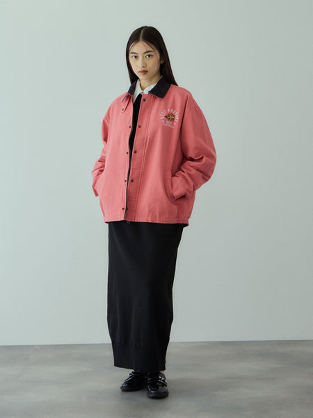 TIGER刺繍ダックジャケット≪手洗い可能≫