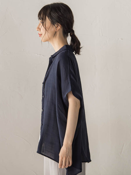 【WEB限定カラーあり】ドルマンブラウス+タンクSET