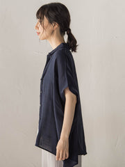 【WEB限定カラーあり】ドルマンブラウス+タンクSET