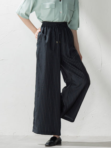 【WEB限定】タンブラーブッチャーワイドパンツ≪手洗い可能≫