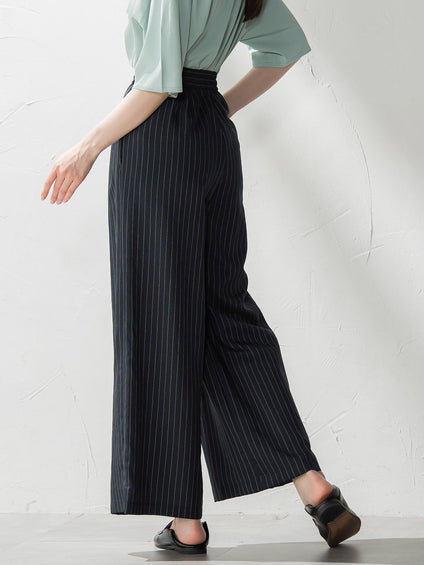 【WEB限定】タンブラーブッチャーワイドパンツ≪手洗い可能≫