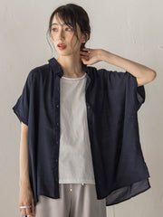 【WEB限定カラーあり】ドルマンブラウス+タンクSET