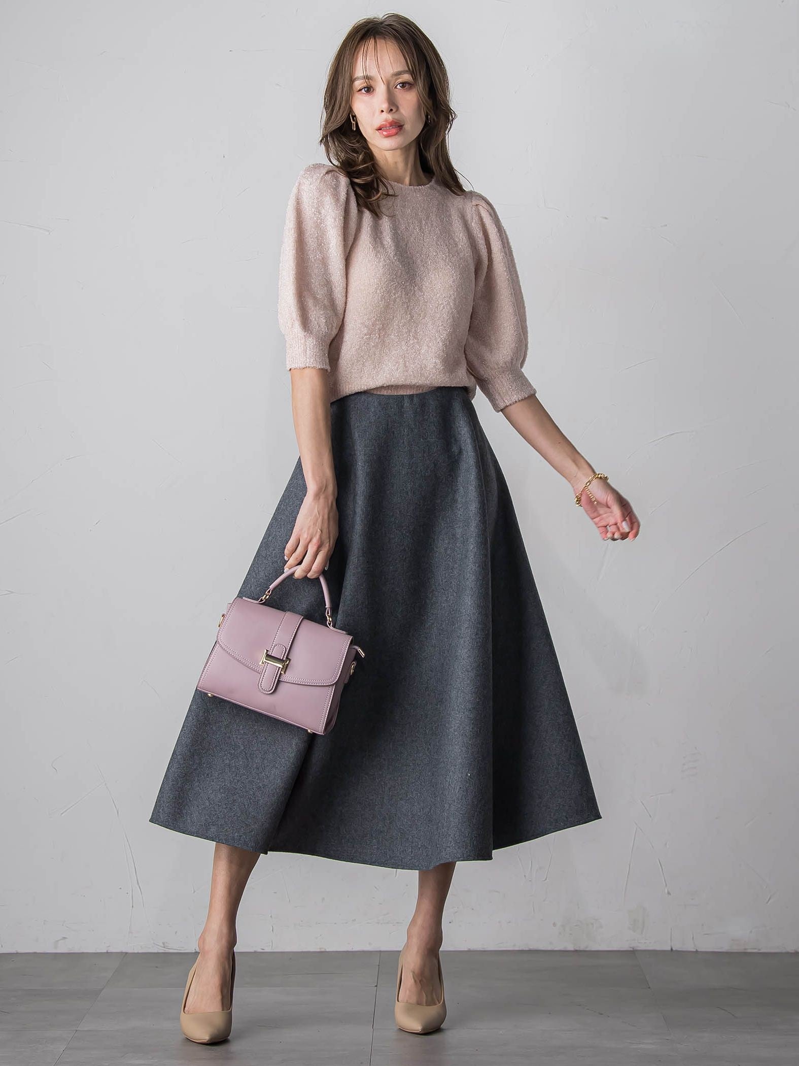 【新色追加】メルトンサーキュラースカート