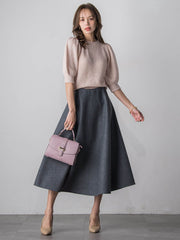 【新色追加】メルトンサーキュラースカート