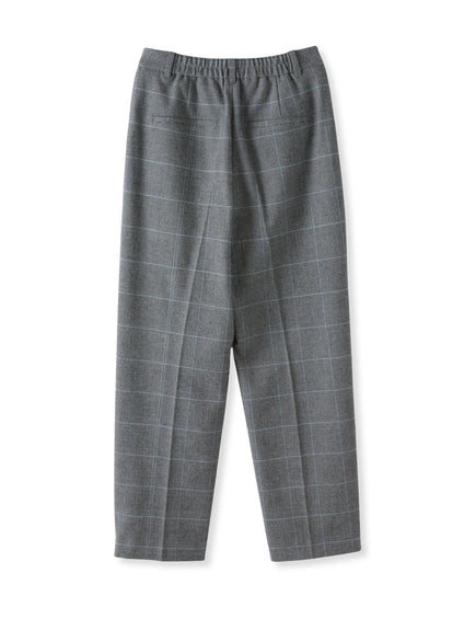 【大きいサイズ】ピクシエスタストレートパンツ≪洗濯機で洗える≫