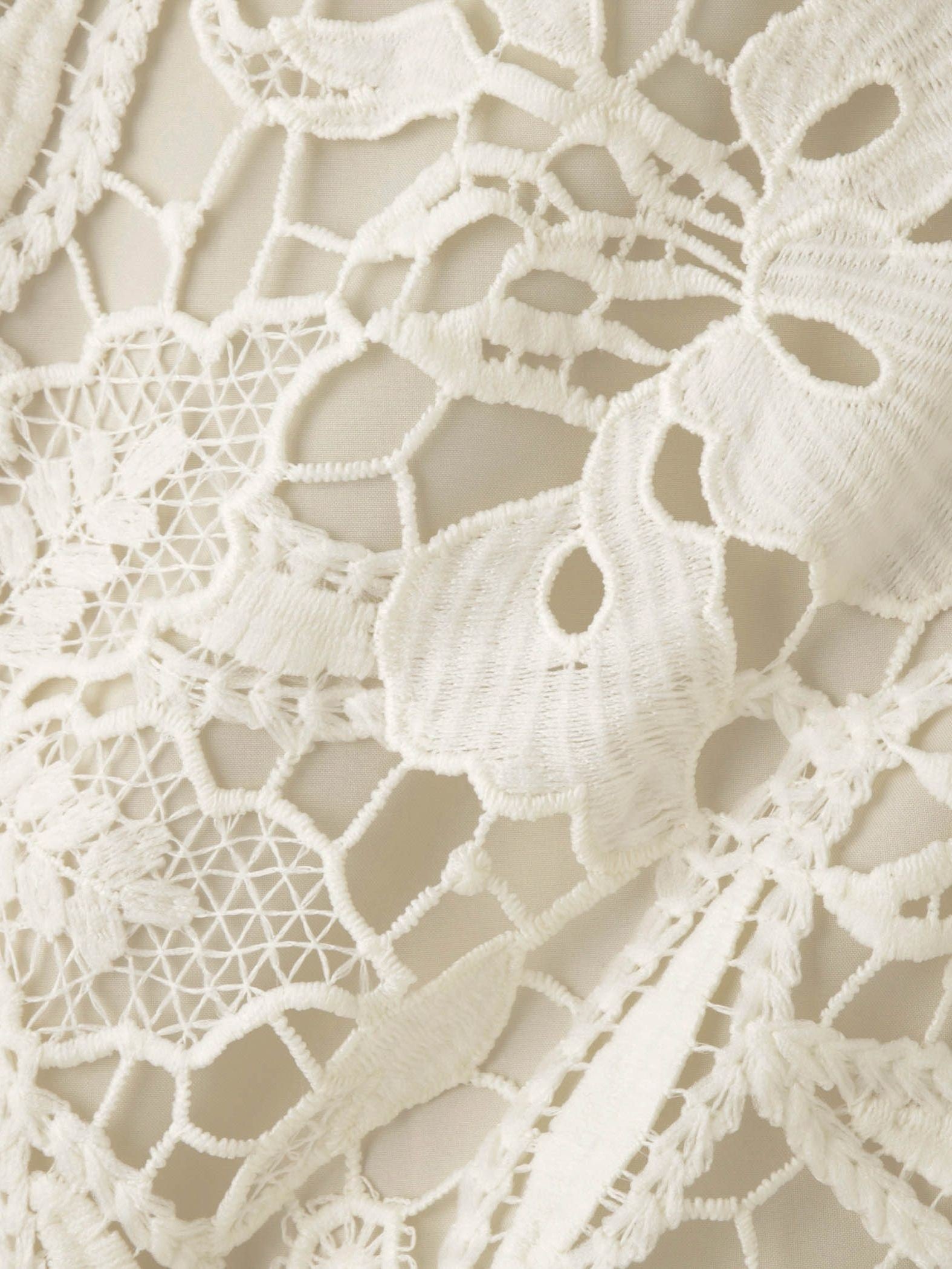 ボタニカルレースブルゾン≪手洗い可能≫