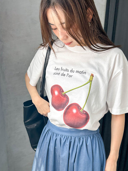 【WEB限定】【RegencyWorks】フルーツTシャツ cherry