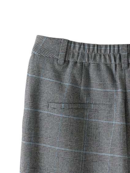 【大きいサイズ】ピクシエスタストレートパンツ≪洗濯機で洗える≫