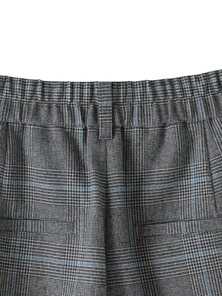 【大きいサイズ】ピクシエスタストレートパンツ≪洗濯機で洗える≫