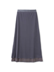 スノーベロアクラッシュスカート