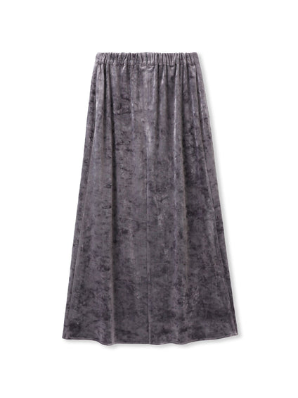 スノーベロアクラッシュスカート