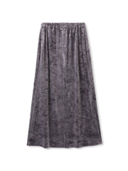 スノーベロアクラッシュスカート