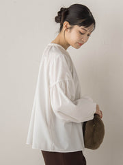 ブレードブラウス≪洗濯機で洗える≫