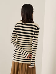 調温クルーネックニット≪手洗い可能≫