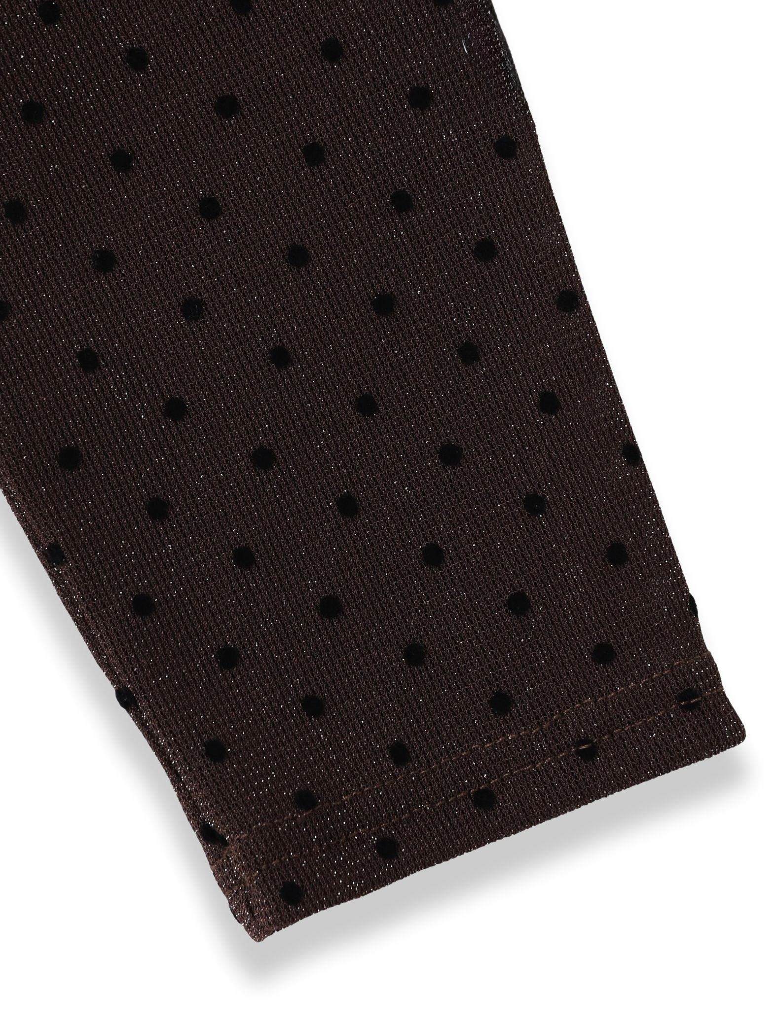 ラメフロッキードットプルオーバー≪手洗い可能≫