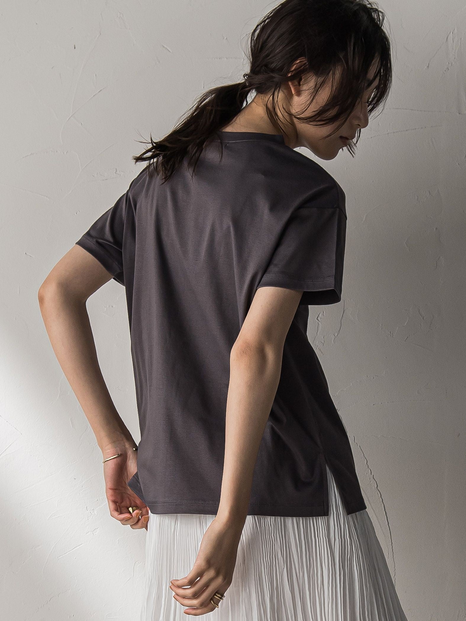 【J Lounge限定】MAYSON GREYロゴTシャツ≪手洗い可能≫