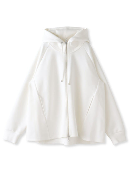 【大きいサイズ】ストレッチダンボールジップパーカー