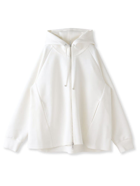 【大きいサイズ】ストレッチダンボールジップパーカー